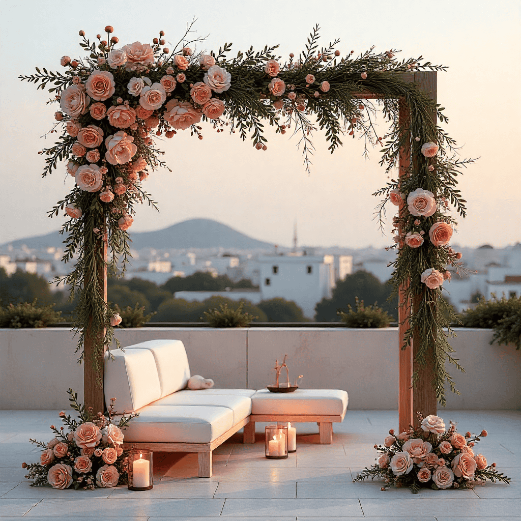 Phexshran elegant romantisk dekoration