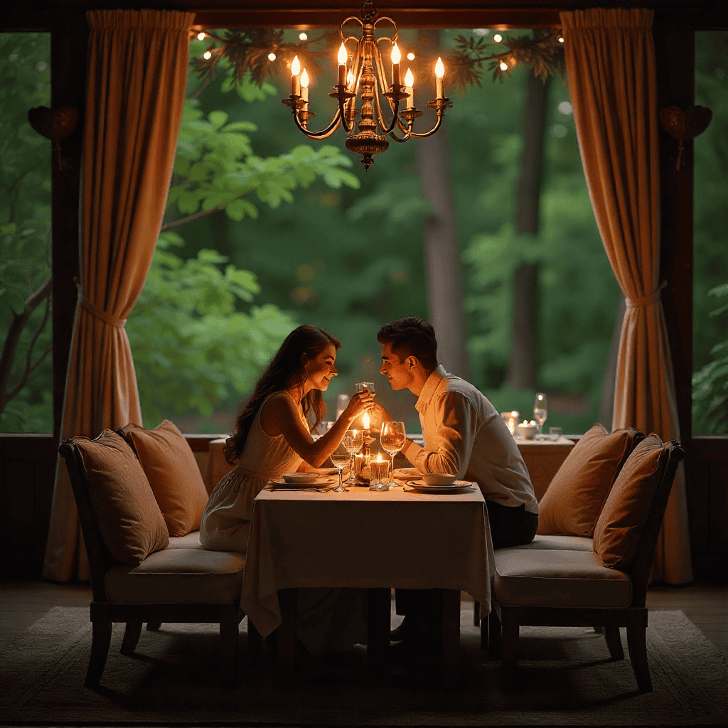 Phexshran romantisk natur dekoration